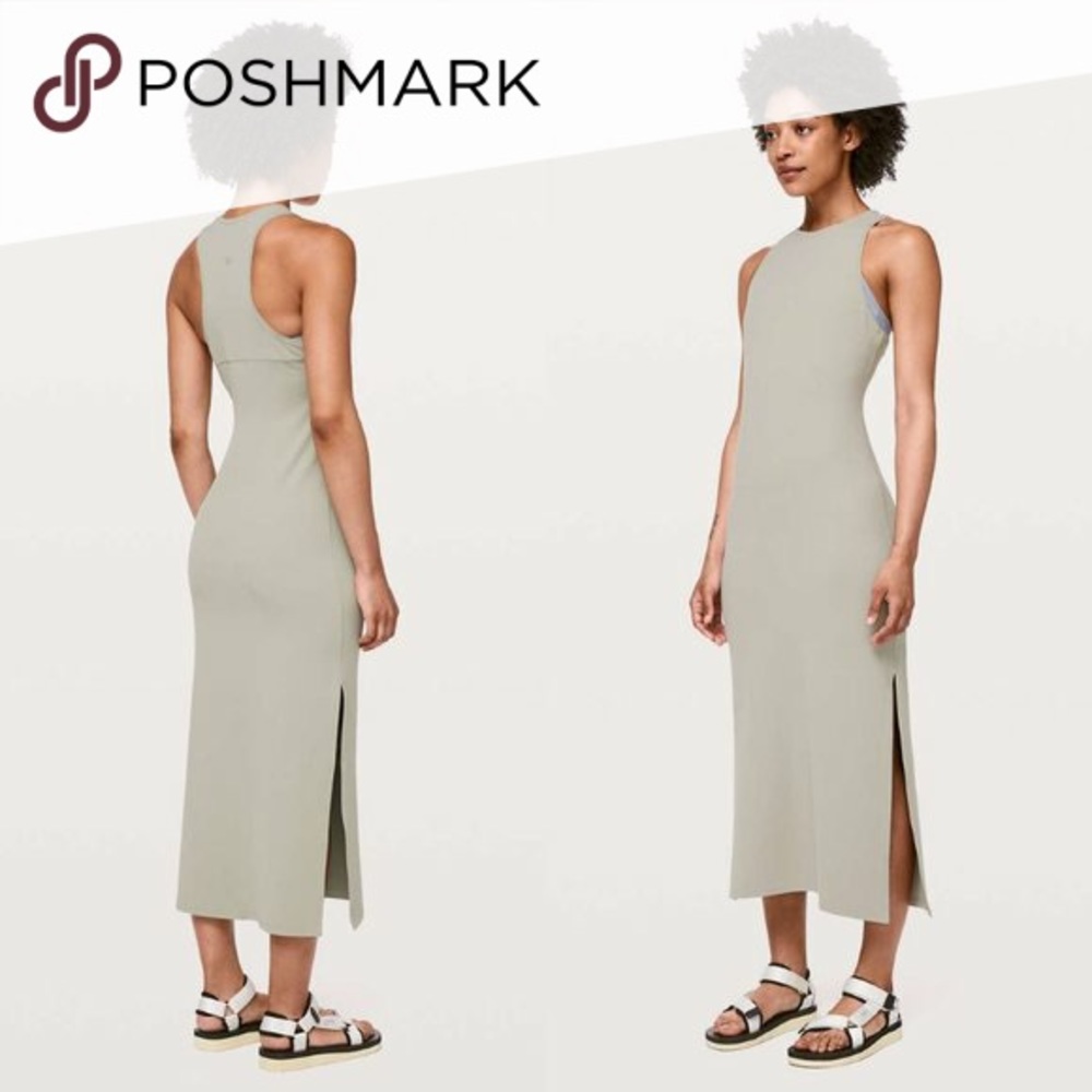 LULULEMON Get Going Dress in Riverstone